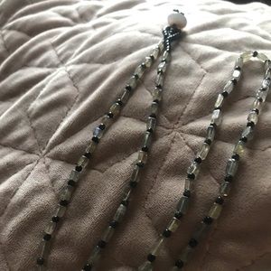 Labradorite necklace or wrap bracelet